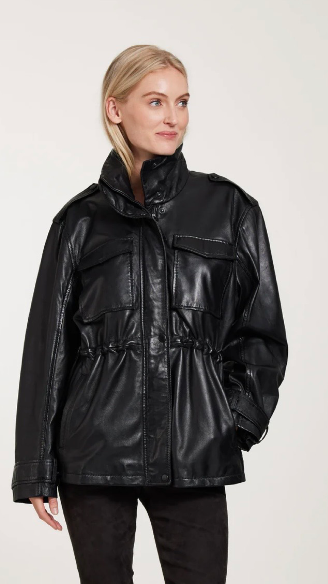 Alter Ego leather Jacker ANOUK