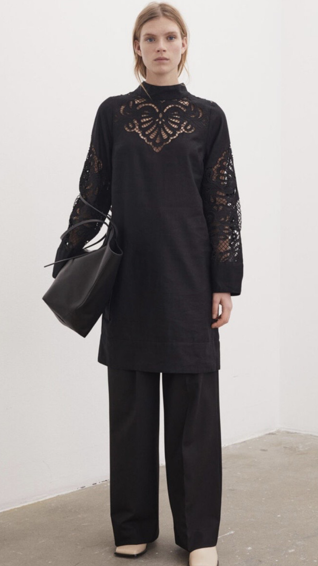 By Marlene Birger Black Lace dress CARILLA
