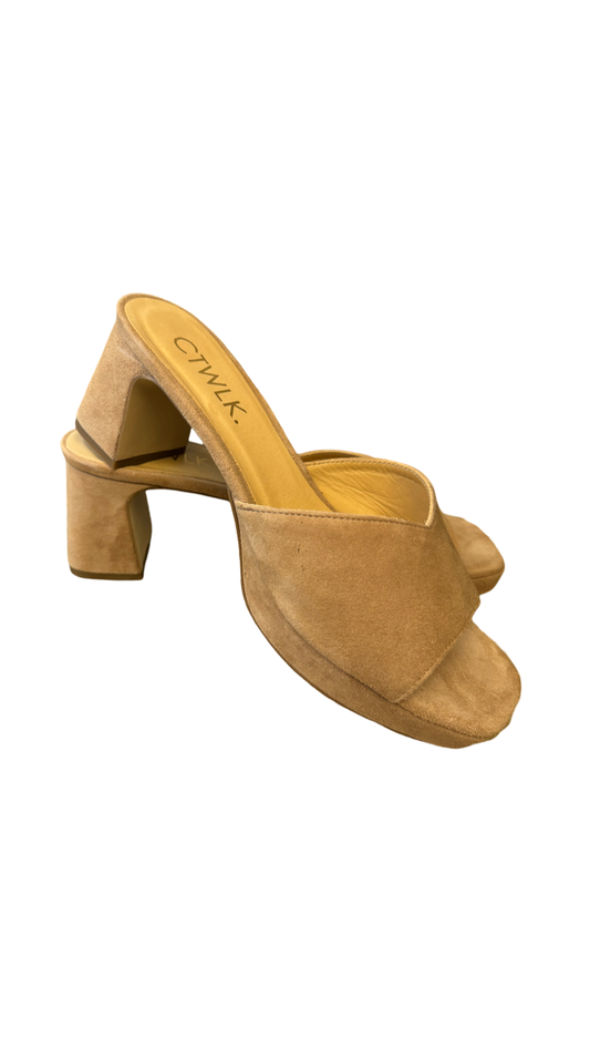 CATWALK slipper beige suede
