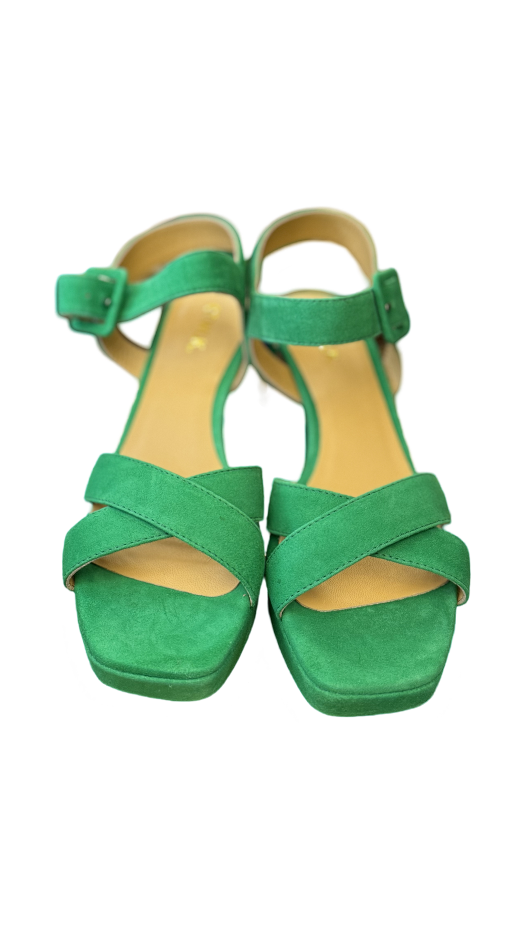 CATWALK Sandals green suede