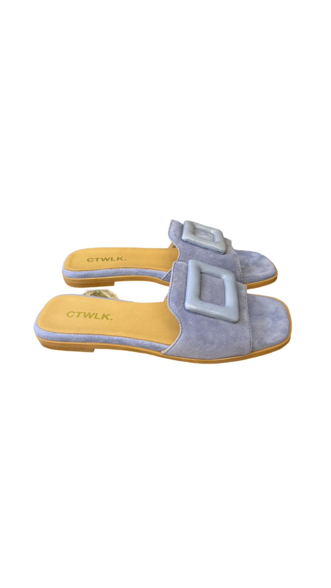 CATWALK suede slippers blue