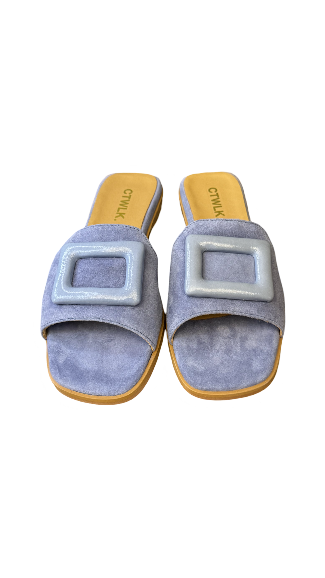 CATWALK suede slippers blue
